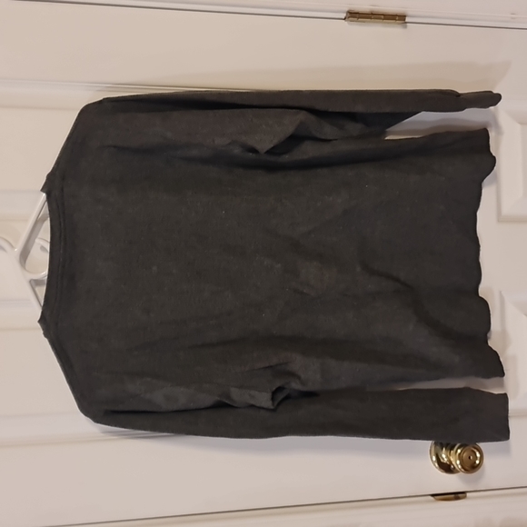 Blu Rock gray waffle weave ls shirt medium NWOT - Picture 3 of 3